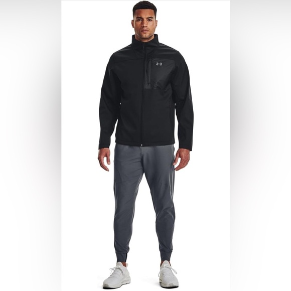 NWT Men's Under Armour ColdGear Black Infrared Shield 2.0 Soft Shell Size XXL - Picture 6 of 14